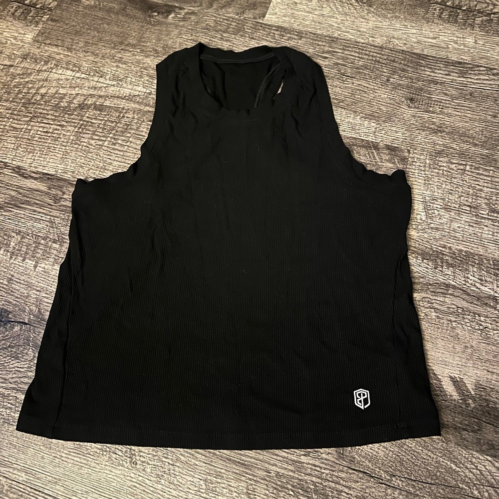 Born primitive black rib tank